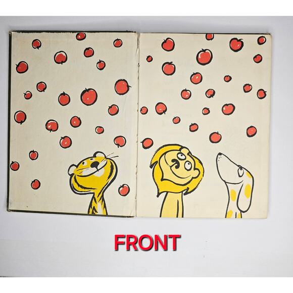 1961 First Edition TEN APPLES UP ON TOP Dr Seuss Theo. LeSieg VINTAGE Book Club - Picture 7 of 9